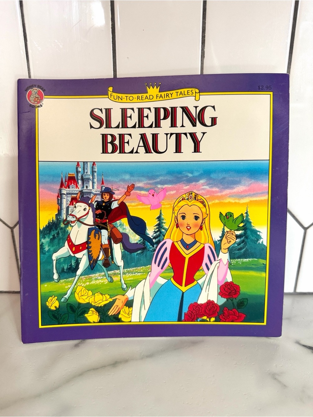 Vintage 1995 Honey Bear Books Fun-To-Read Fairy Tales “Sleeping Beauty”